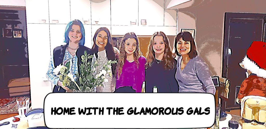 Glamorous Gals: J, Ria, G, G, and B